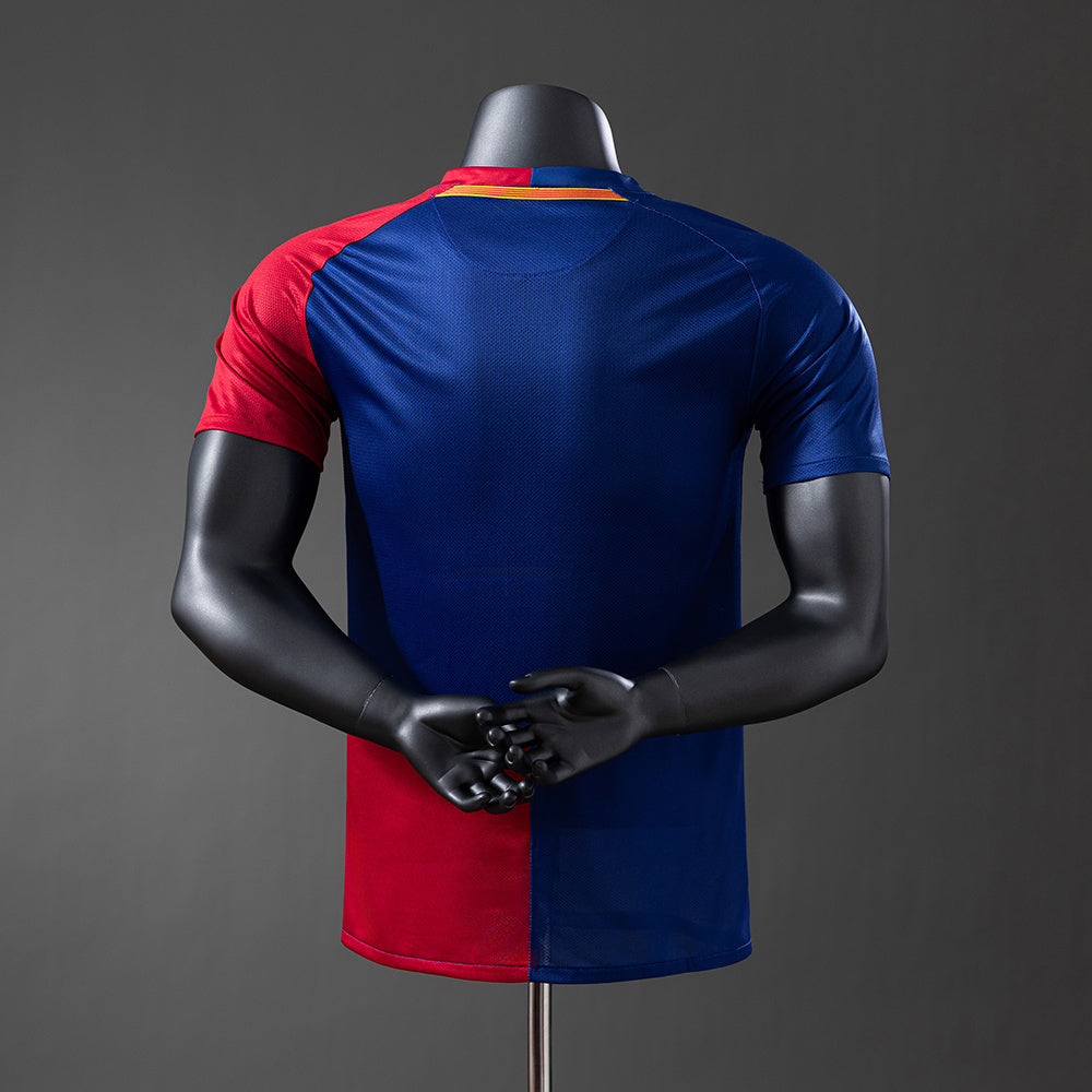 Camiseta retro de local del Barcelona 2008/09, versión jugador
