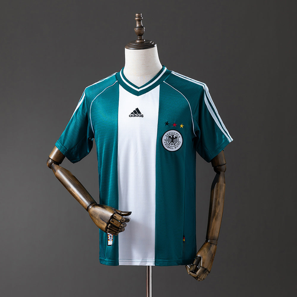 Camiseta retro de Alemania de 1998 (visitante)