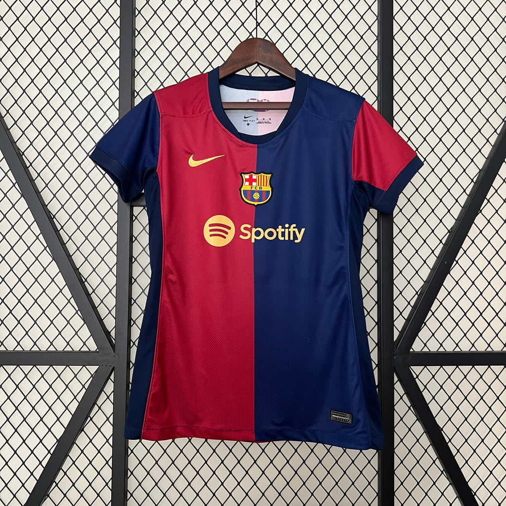 Camiseta de local del Barcelona para mujer, temporada 24/25