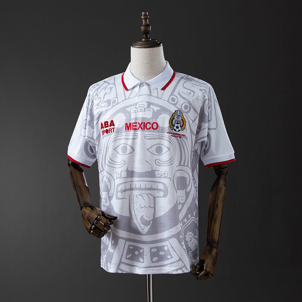 Camiseta retro de visitante de México 1998