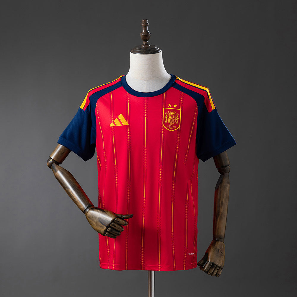 Camiseta de local de España 2026, edición campeona de 2 estrellas