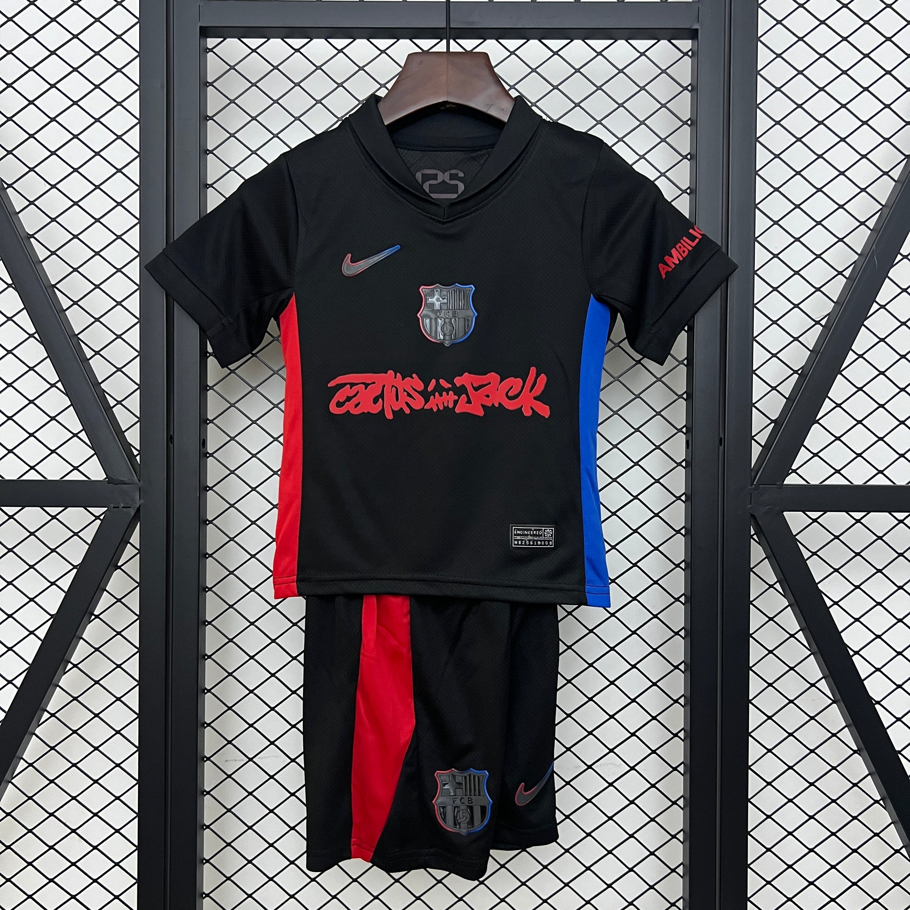 Camiseta infantil del Barcelona de visitante