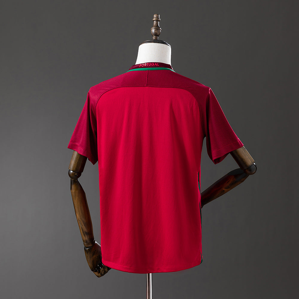 Camiseta retro de Portugal 2016 para casa