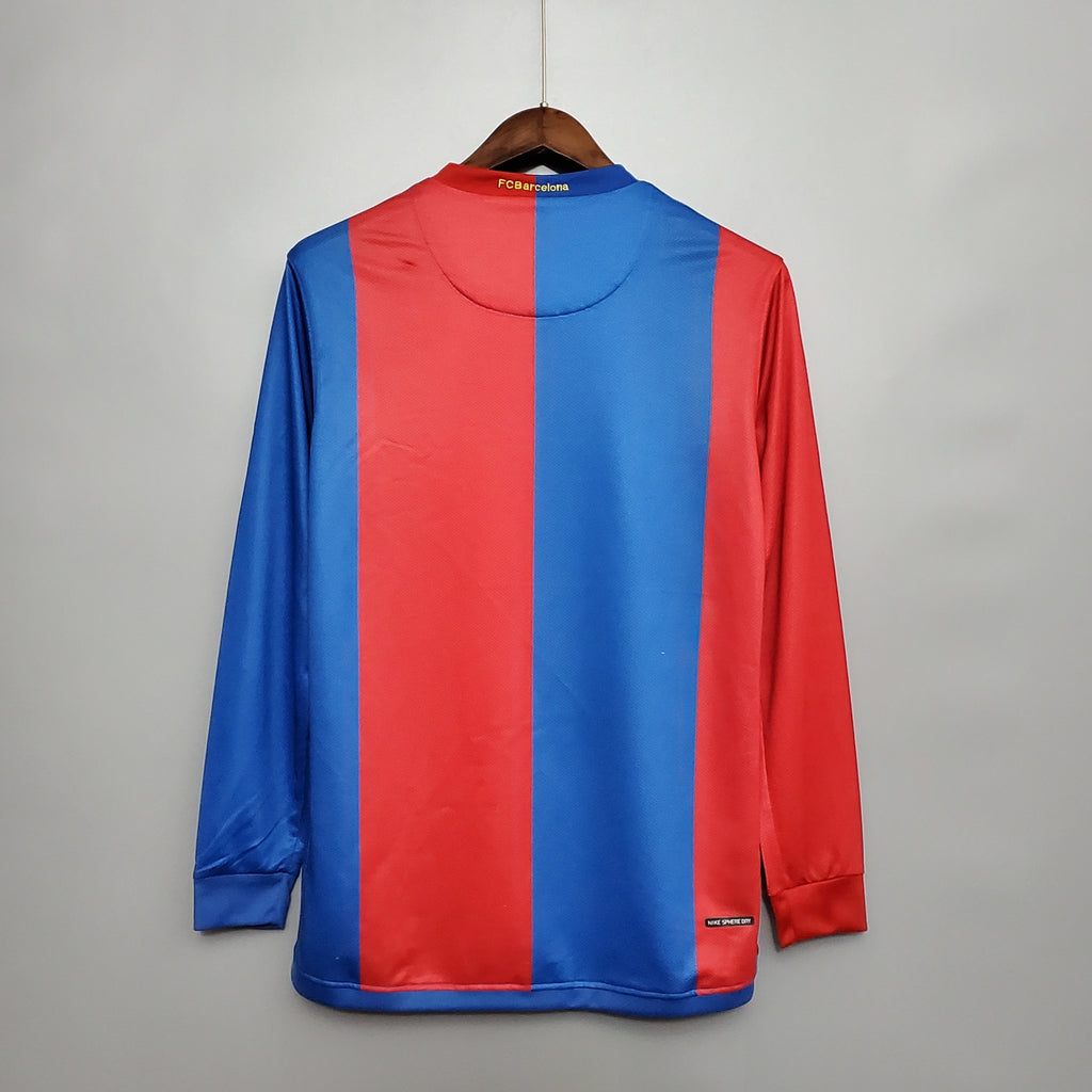 Camiseta retro del Barcelona 06/07 de manga larga