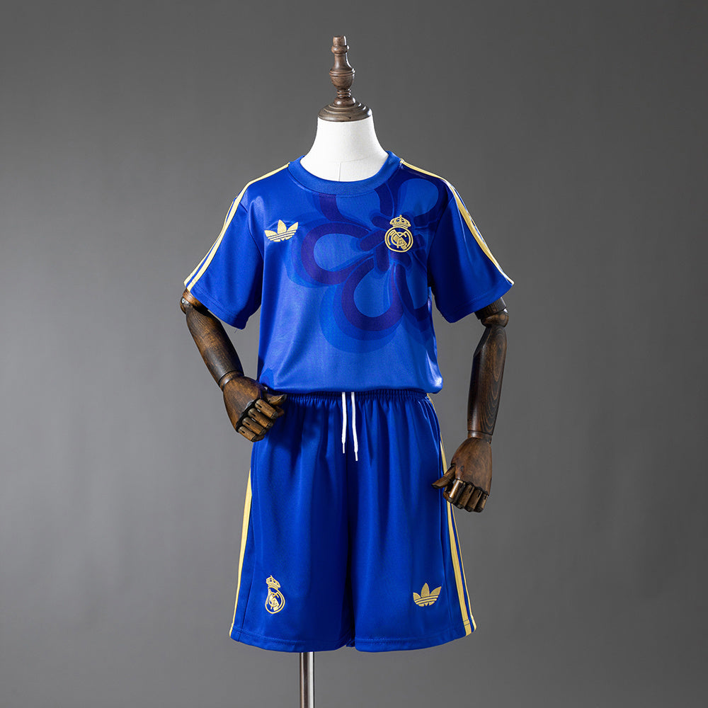 Real Madrid 25/26 Historia Cultural - Camiseta infantil azul