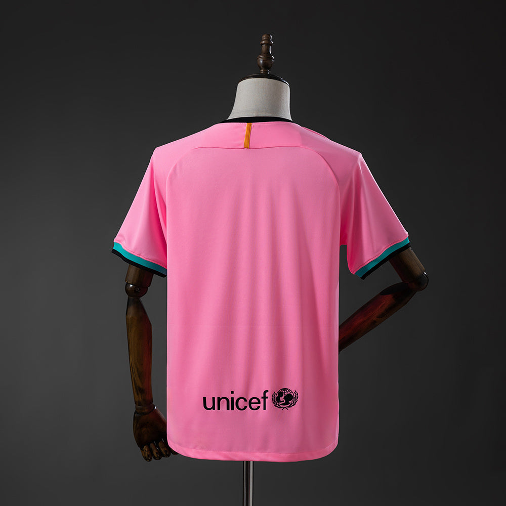 Camiseta retro de visitante del Barcelona 20/21