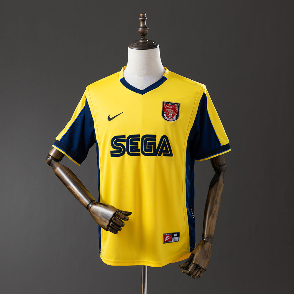 Camiseta retro del Arsenal 99/00, visitante
