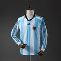 Camiseta retro de manga larga de Argentina 1998