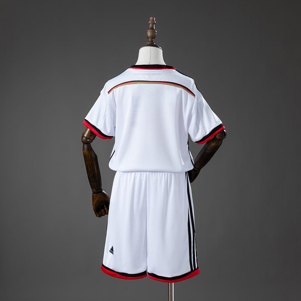 Camiseta infantil retro de la selección alemana de 2014