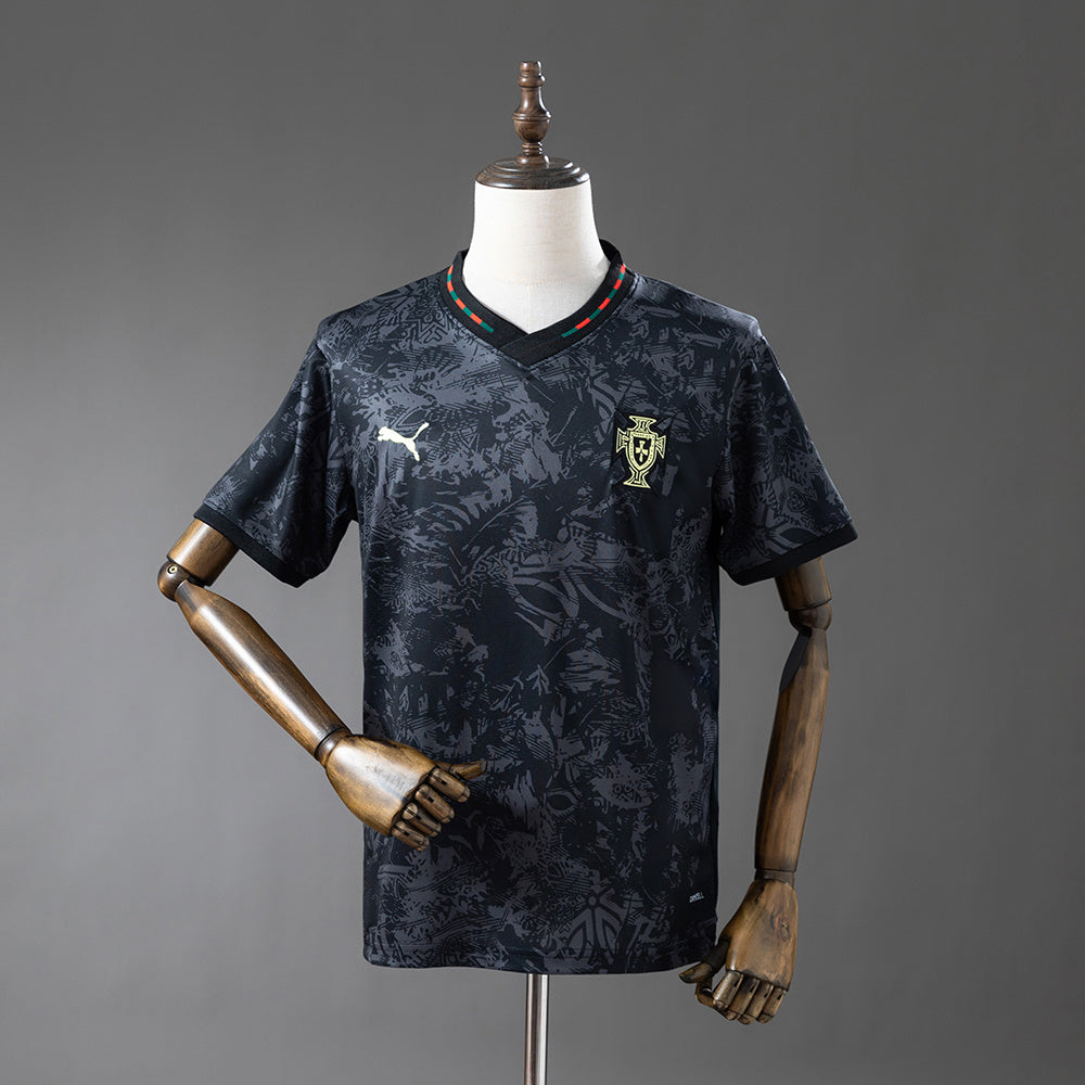 Camiseta negra edición conmemorativa Portugal 2026