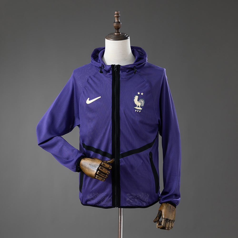 Chaqueta de fútbol para hombre Francia 2026 - Morada