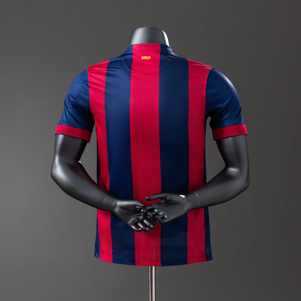Camiseta retro del Barcelona 14/15, versión jugador local