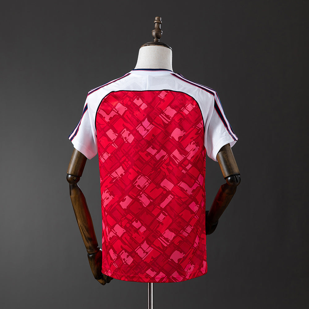 Camiseta retro del Arsenal de la temporada 90/92