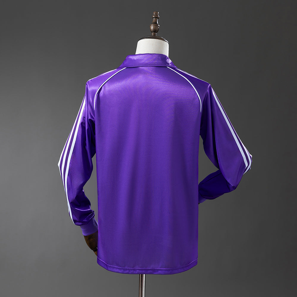 Camiseta retro de manga larga del Real Madrid 84/85 (visitante)