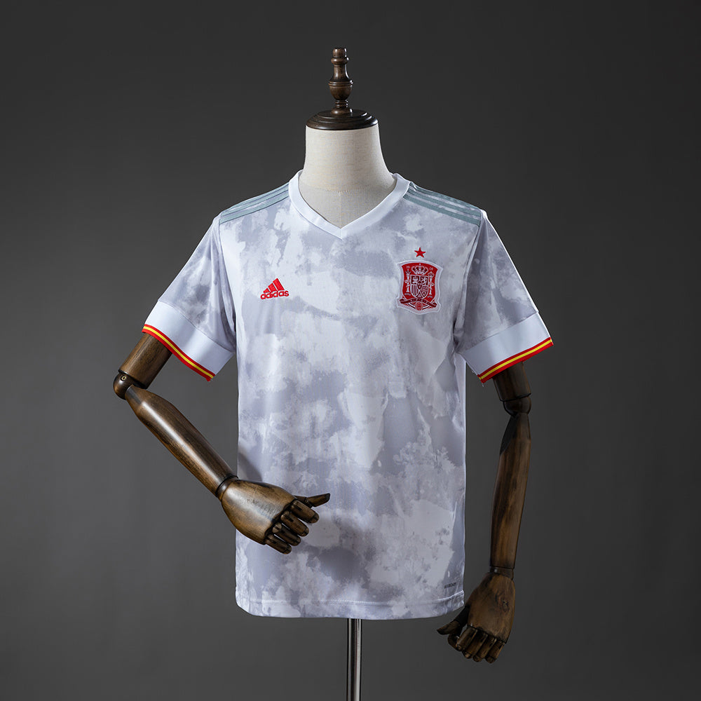 Camiseta retro de visitante de España 2021