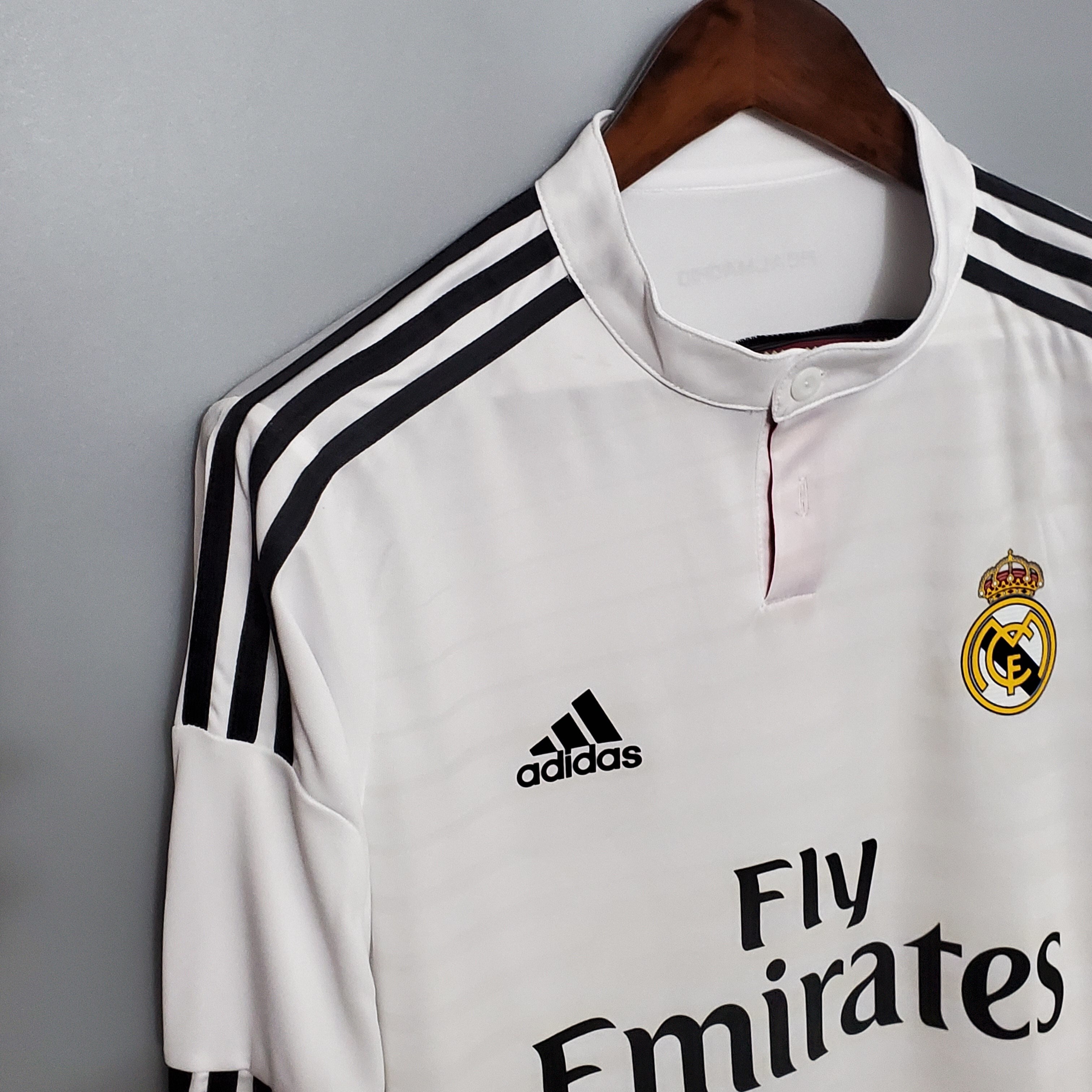 Retro Long Sleeve Real Madrid 14/15 home