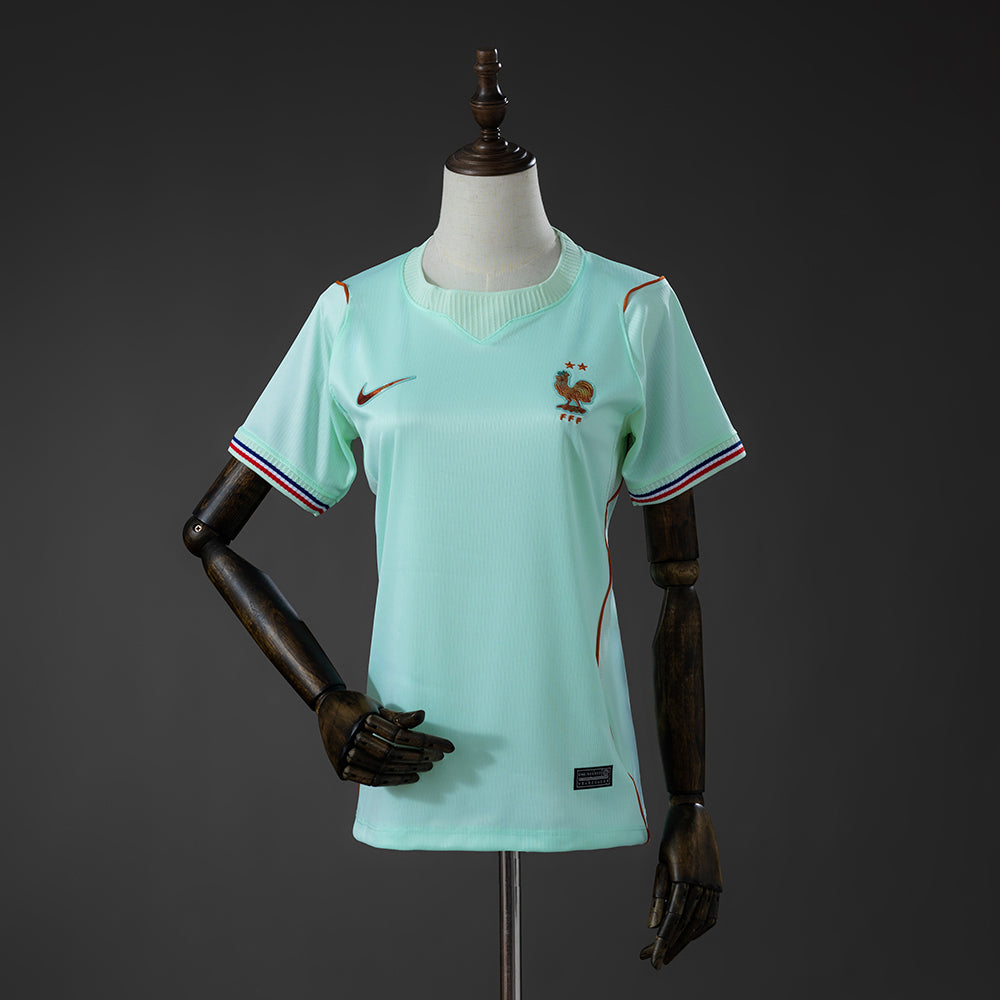 Camiseta de visitante de Francia 2026 para mujer
