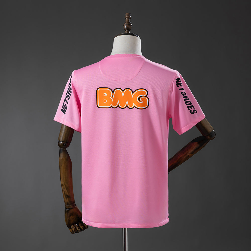 Camiseta retro rosa del Santos 12/13
