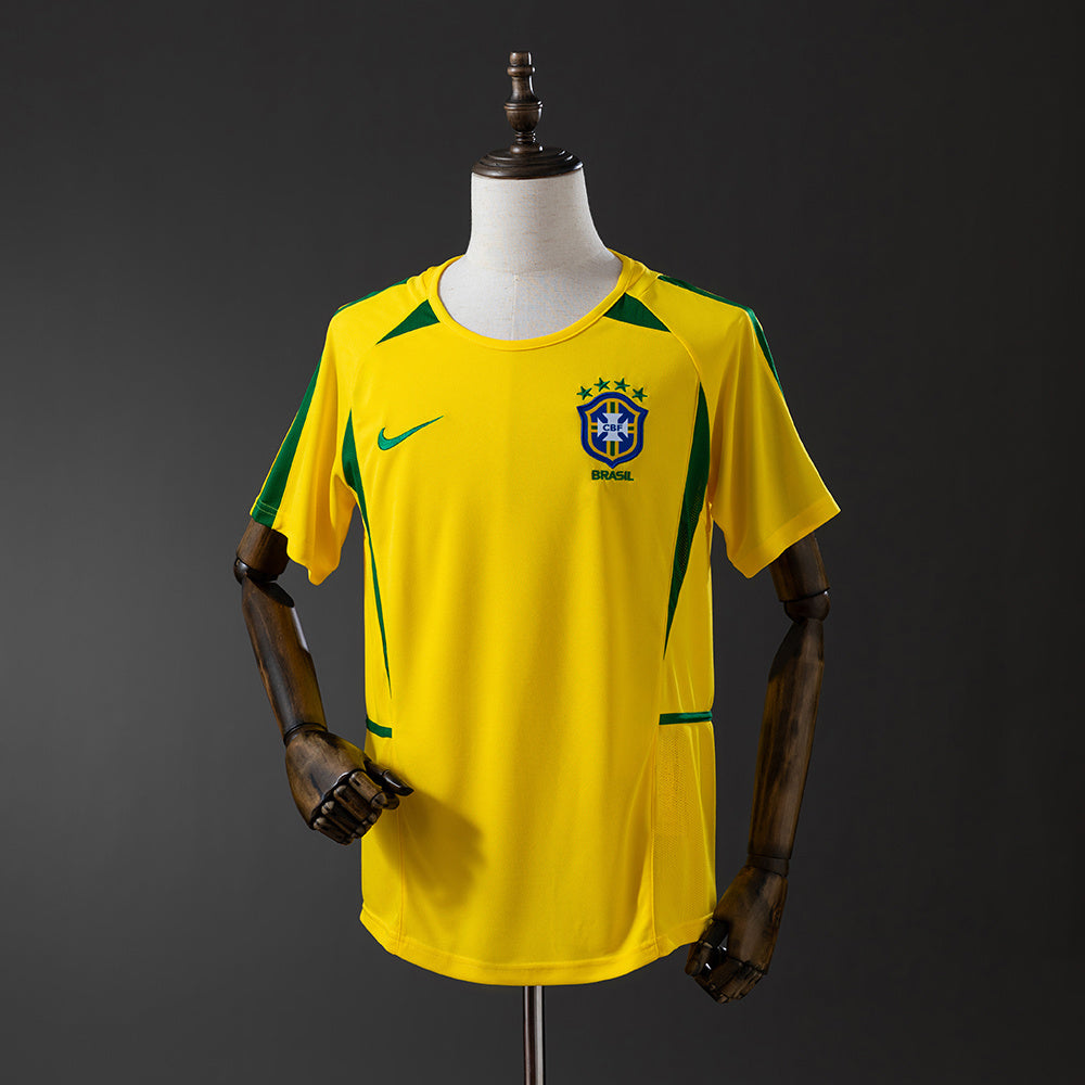 Camiseta retro de Brasil 2002