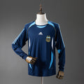 Camiseta retro de manga larga de Argentina 2006