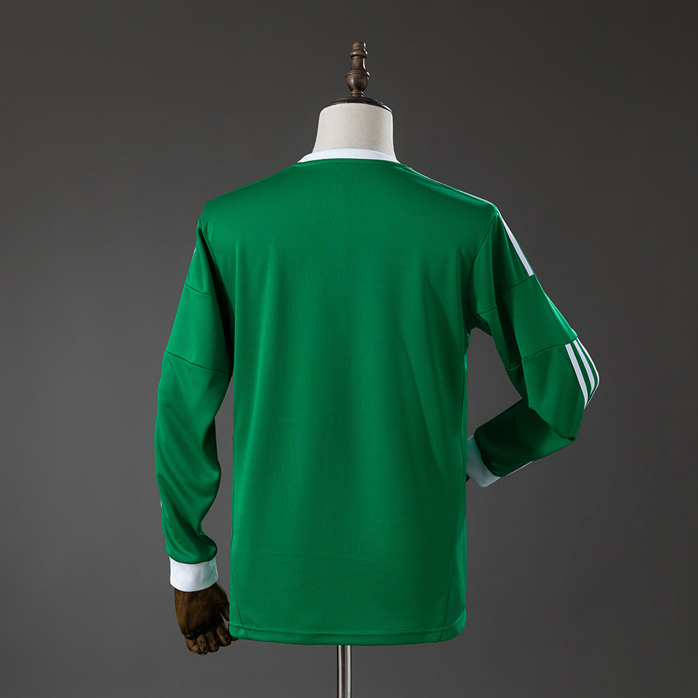 Camiseta retro de manga larga de Alemania para la temporada 12/13