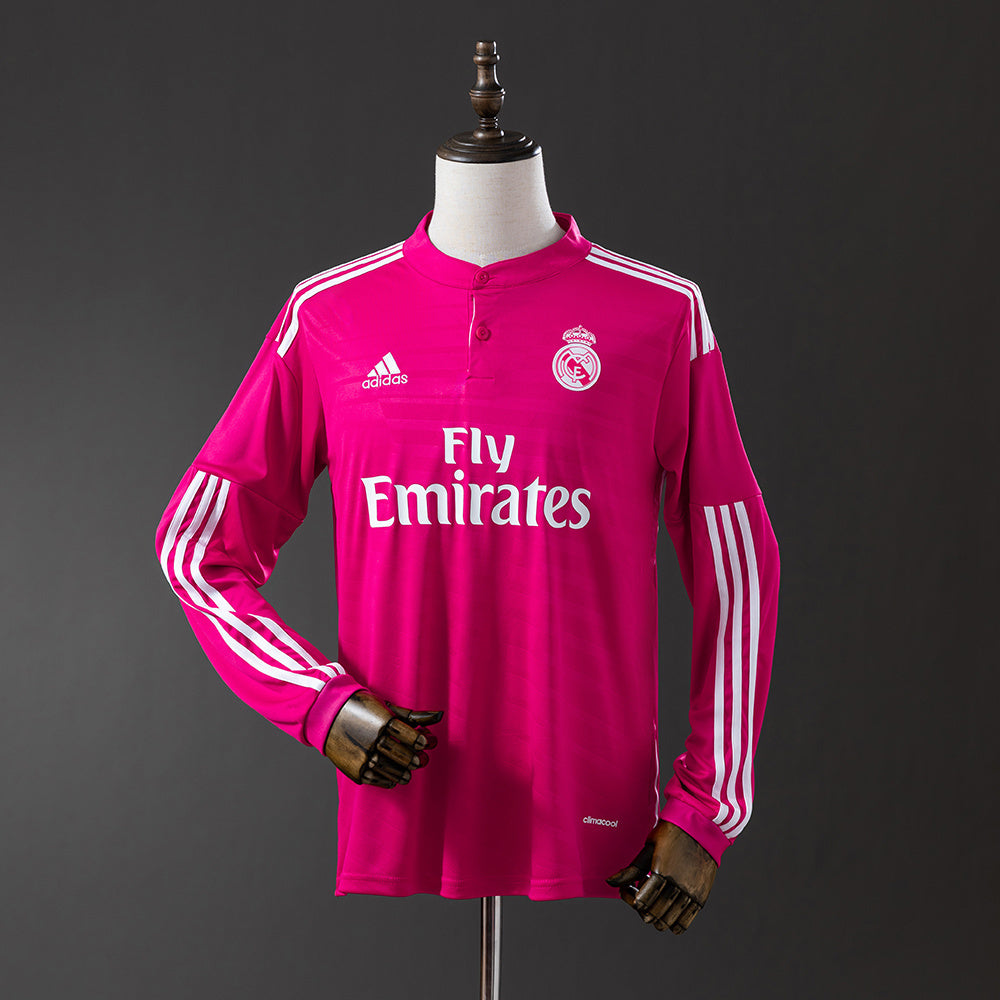 Camiseta retro de manga larga del Real Madrid 14/15 (visitante)