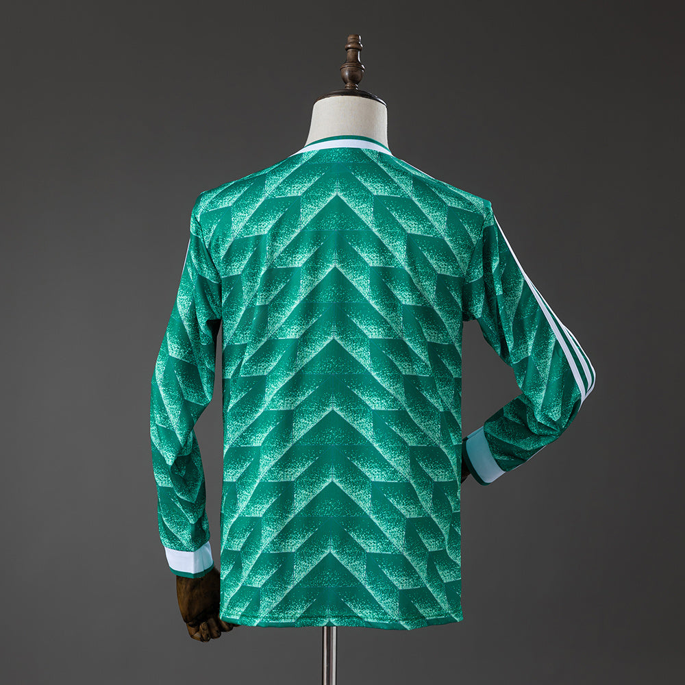 Camiseta retro de manga larga de Alemania 90/91 (visitante)
