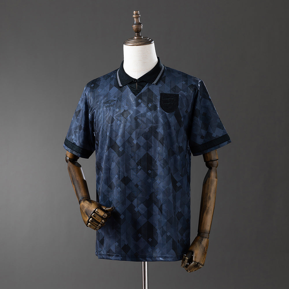 Camiseta retro negra de Inglaterra 1990