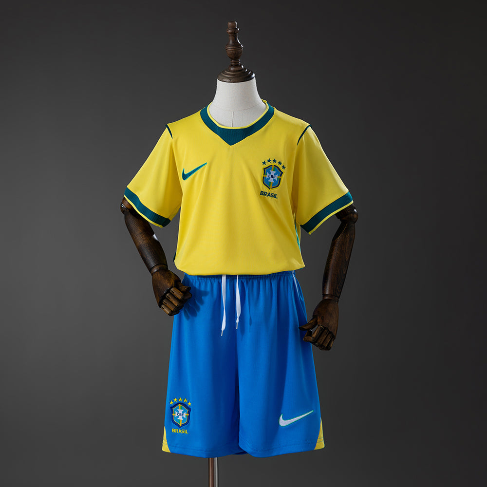 Camiseta infantil de la selección brasileña 2026