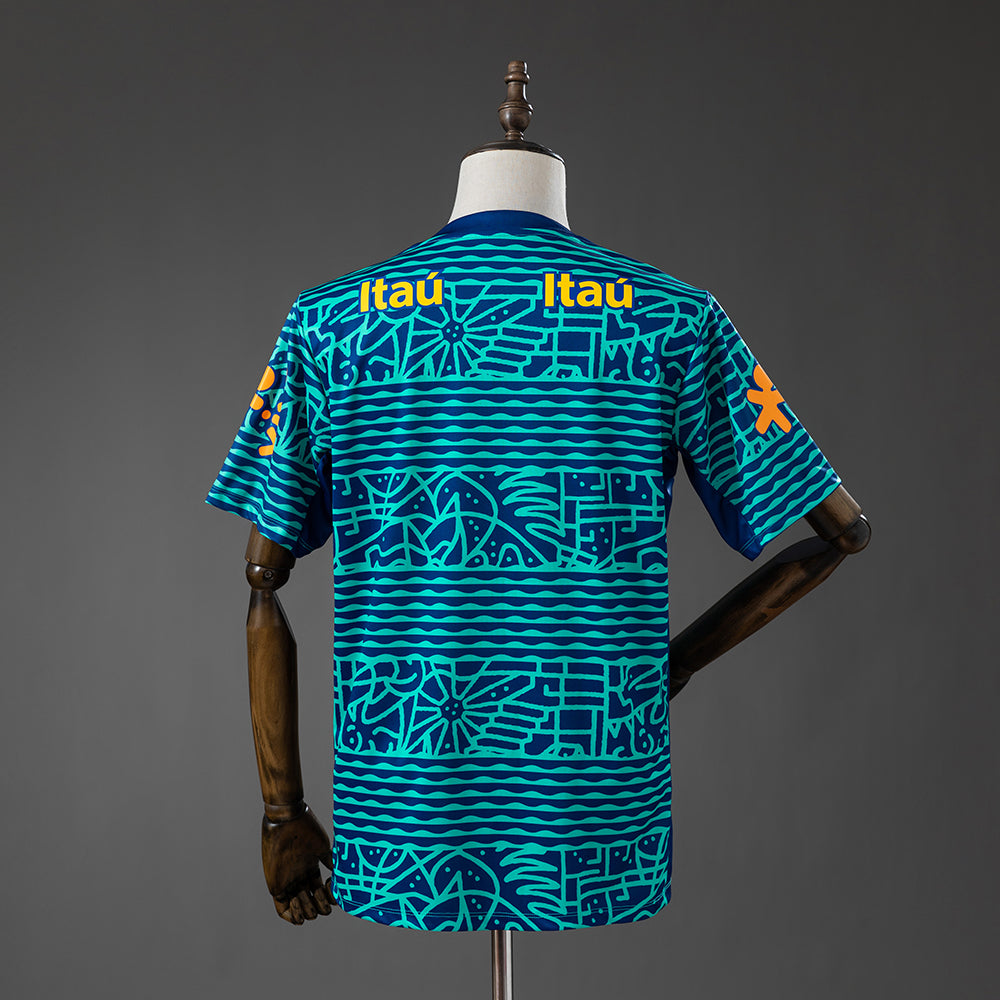 Camiseta de prepartido de Brasil 24/25