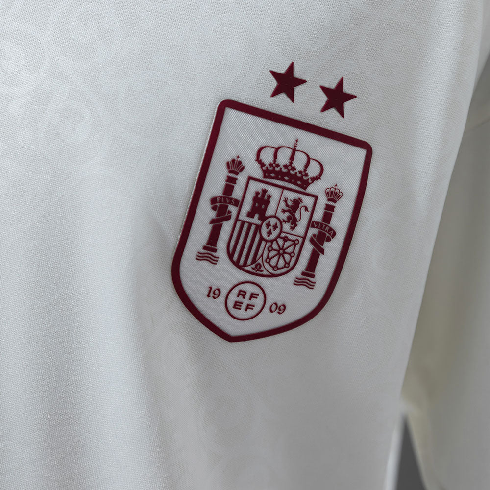 Camiseta infantil de la selección española 2026, edición de visitante, 2 estrellas