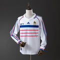 Camiseta retro de manga larga de la selección francesa de 1998 (visitante)