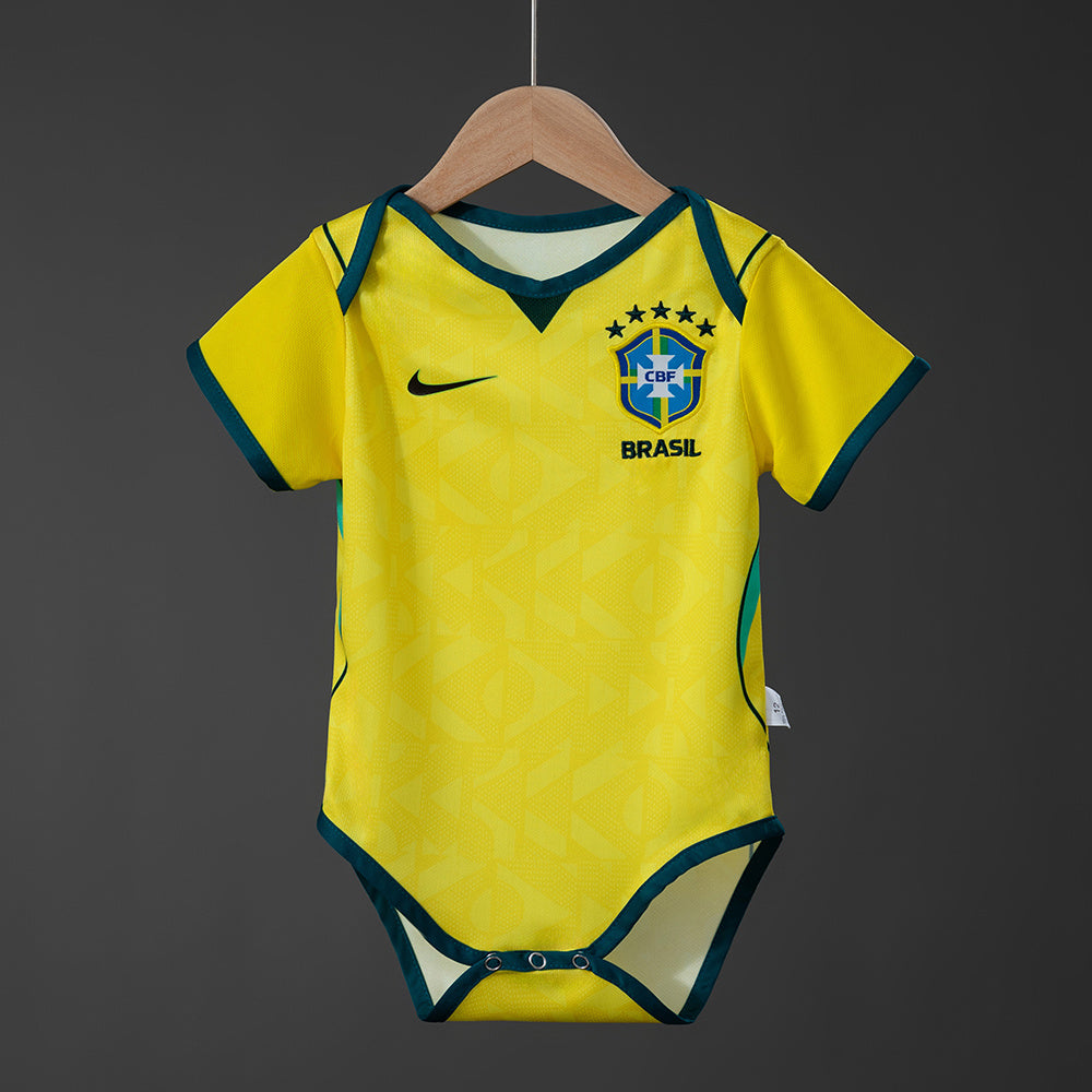 Camiseta de local para bebé de Brasil 26/27