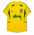 Camiseta Brasil x Stüssy Amarilla Retro – Edición Streetwear