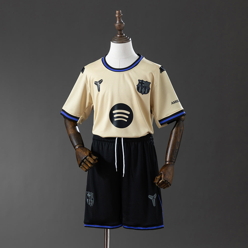 Camiseta infantil del Barcelona de visitante