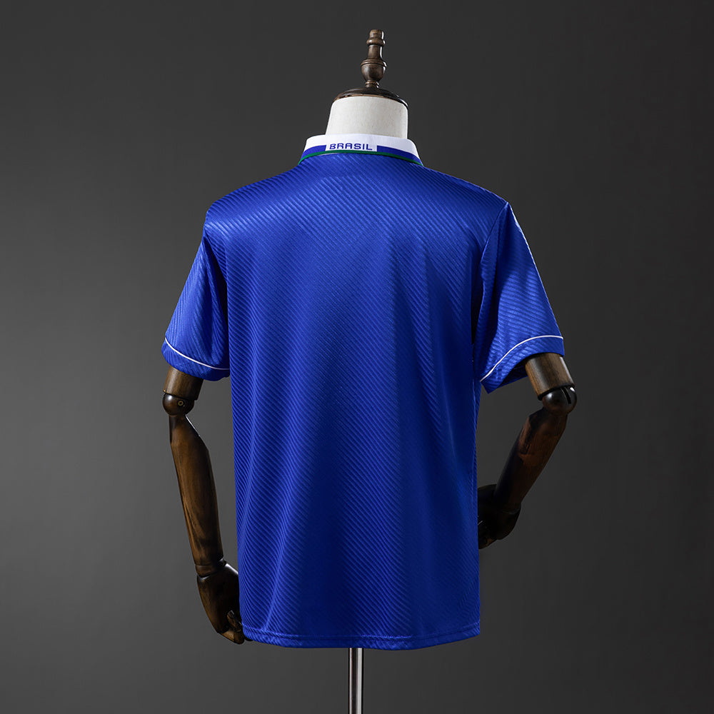 Camiseta retro de visitante de Brasil 94/96