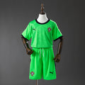 Camiseta infantil verde fluorescente de Portugal 2026