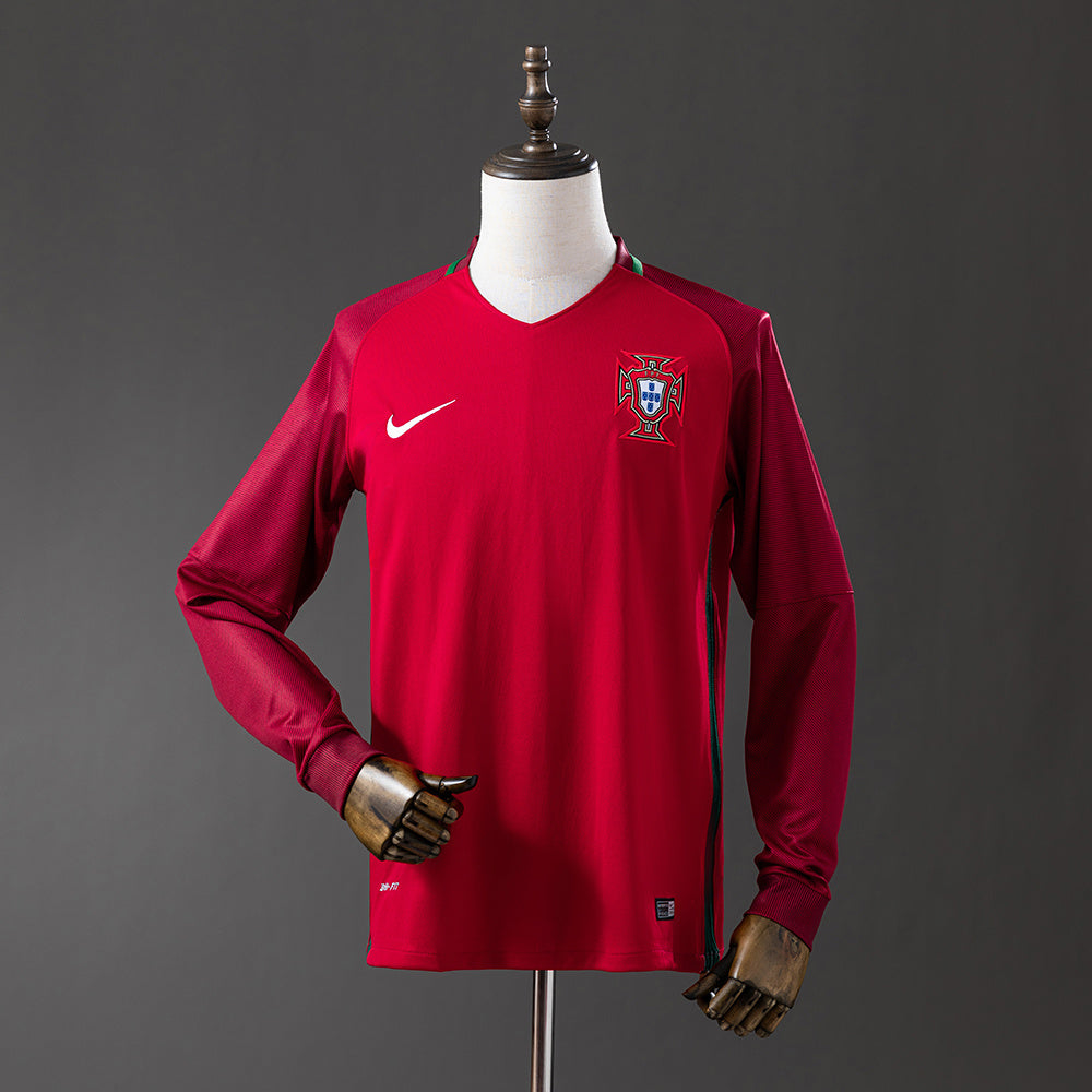 Camiseta de manga larga Retro Portugal 2016