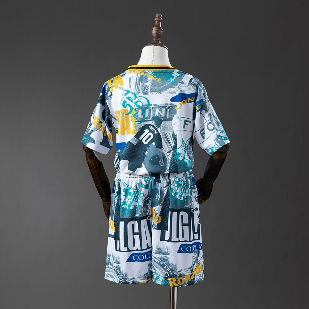 Camiseta infantil de edición especial de jugador legendario del Barcelona 25/26