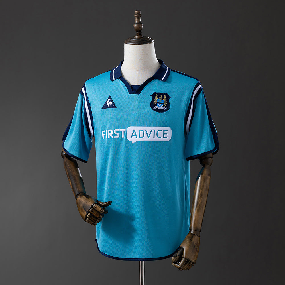 Camiseta retro del Manchester City 02/03