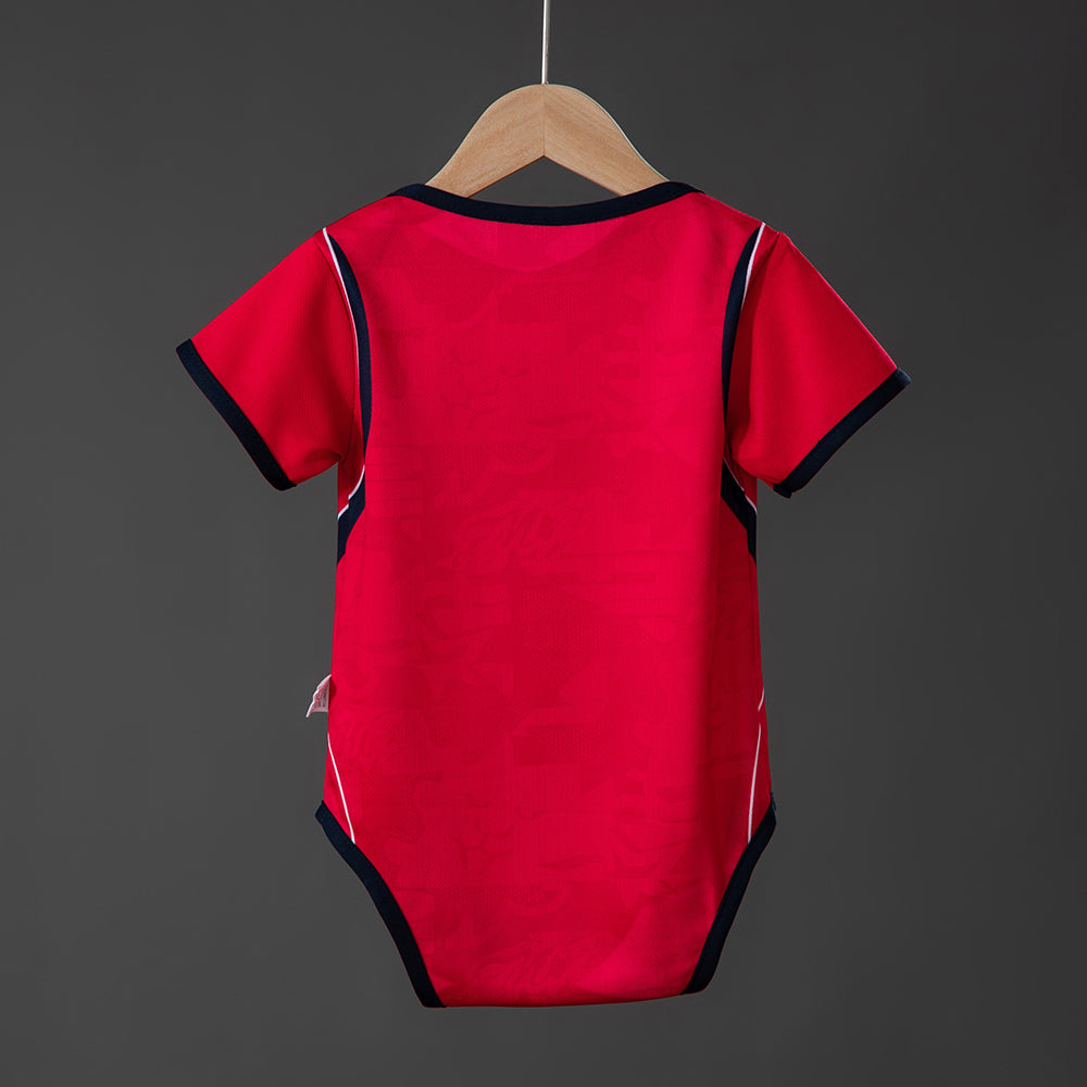 Camiseta de bebé de visitante de Inglaterra 2026