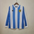 Camiseta retro de manga larga de Argentina de 1978
