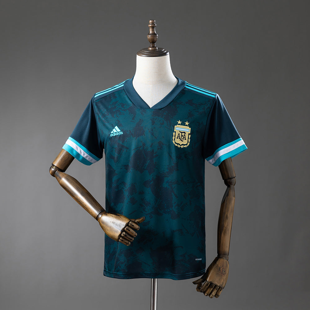 Camiseta retro de visitante de Argentina 2021