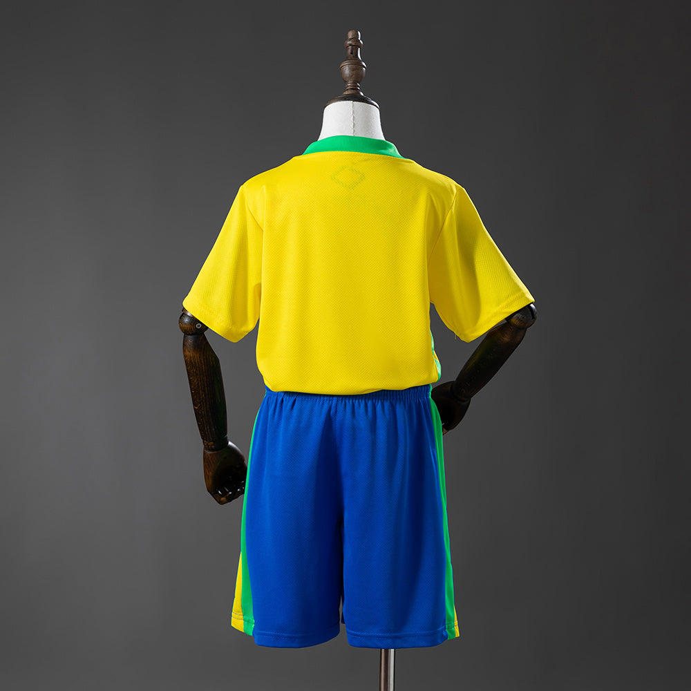 Camiseta infantil de la selección brasileña 2025