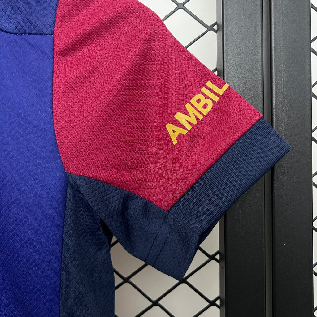 Camiseta infantil Barcelona de la temporada 25/26