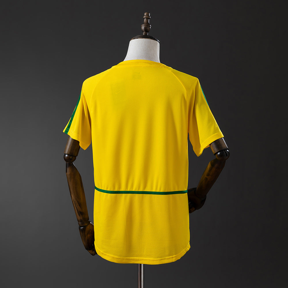 Camiseta retro de Brasil 2002