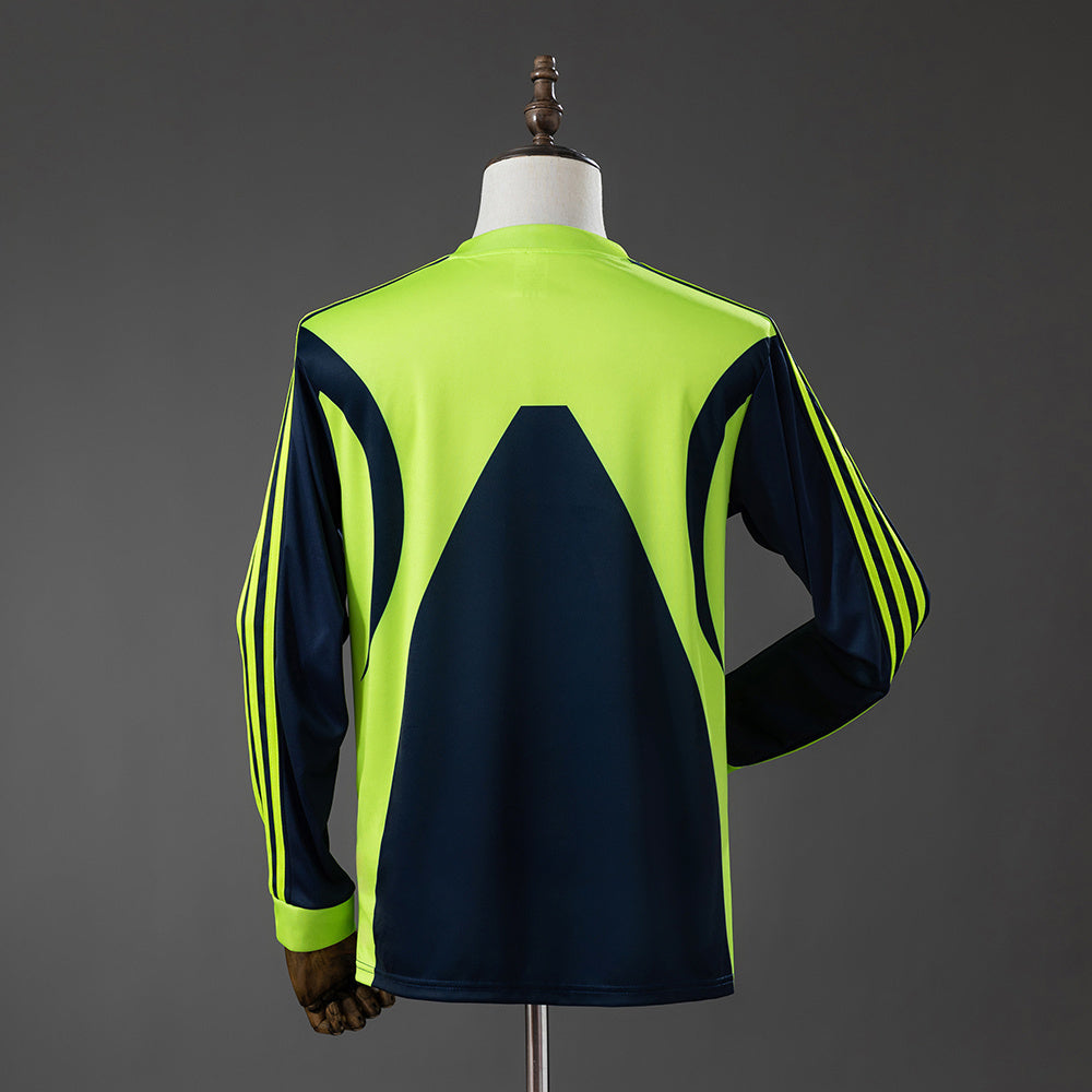 Camiseta retro de portero de manga larga del Real Madrid 99/00