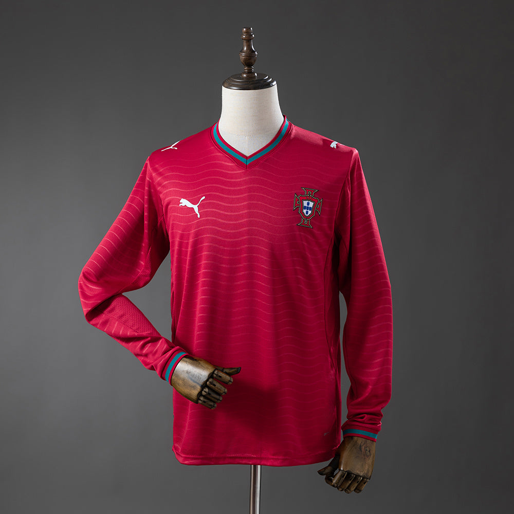 Camiseta de manga larga de Portugal 2026 (local)