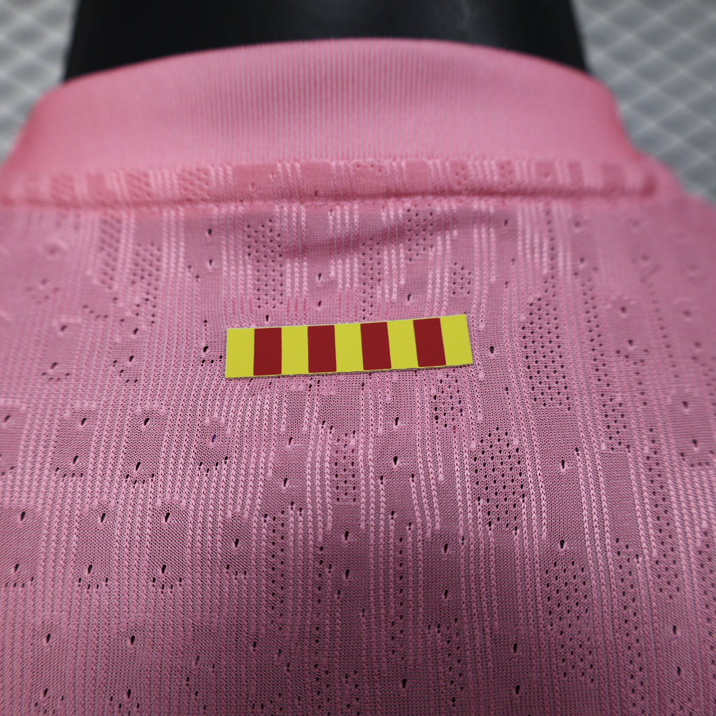 Camiseta de jugador Barcelona rosa
