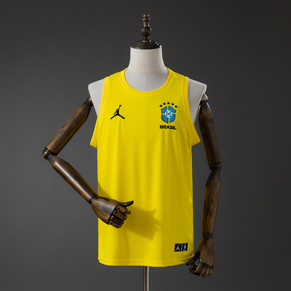 Chaleco de entrenamiento Brasil 2026 Amarillo